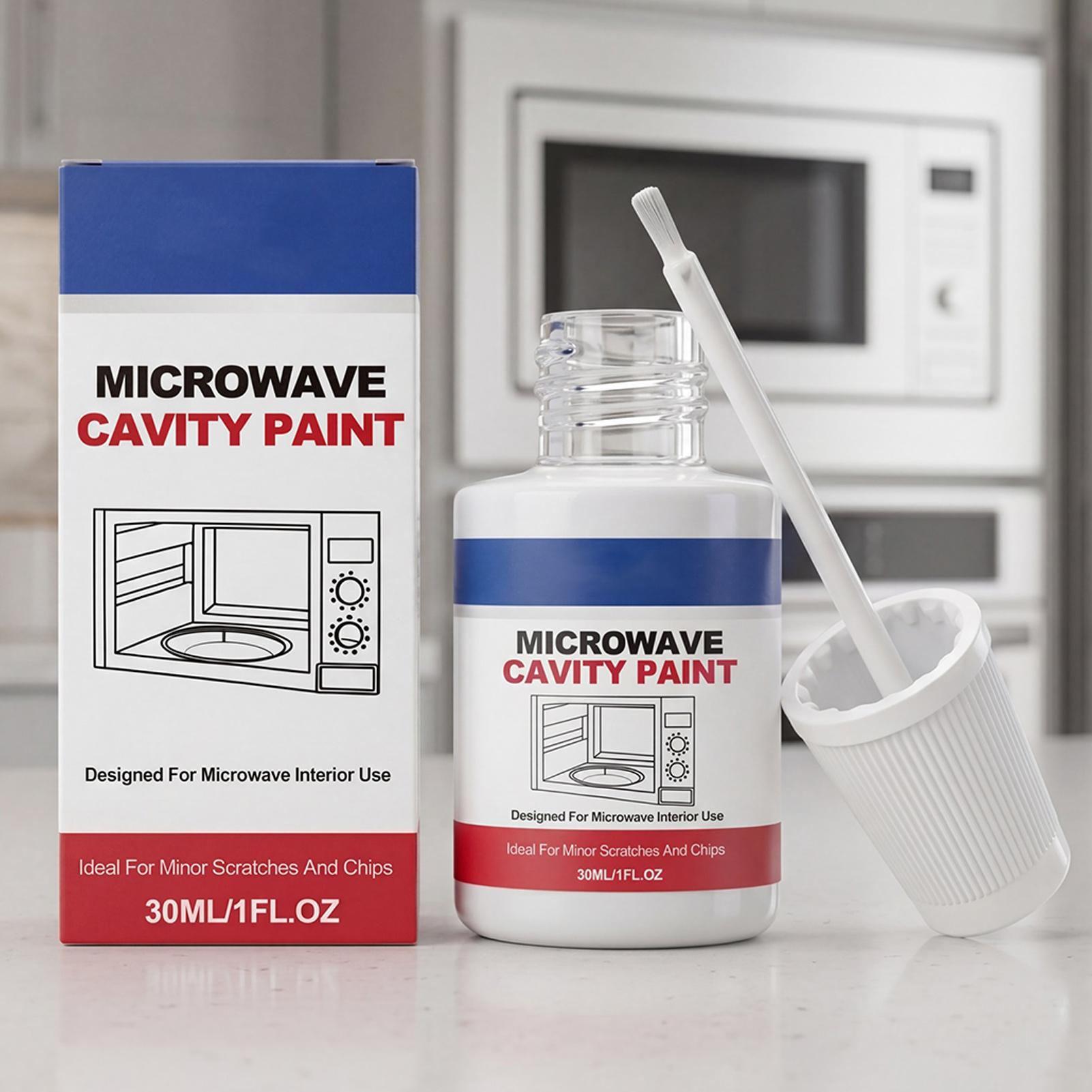 Commercial Kitchen Paint - 30ml Yüksek Parlaklıkta Mikrodalga Cihazı Rötuş