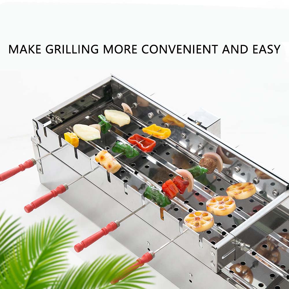 Commercial Kitchen Griddle - Ticari paslanmaz çelik ızgara şiş tam