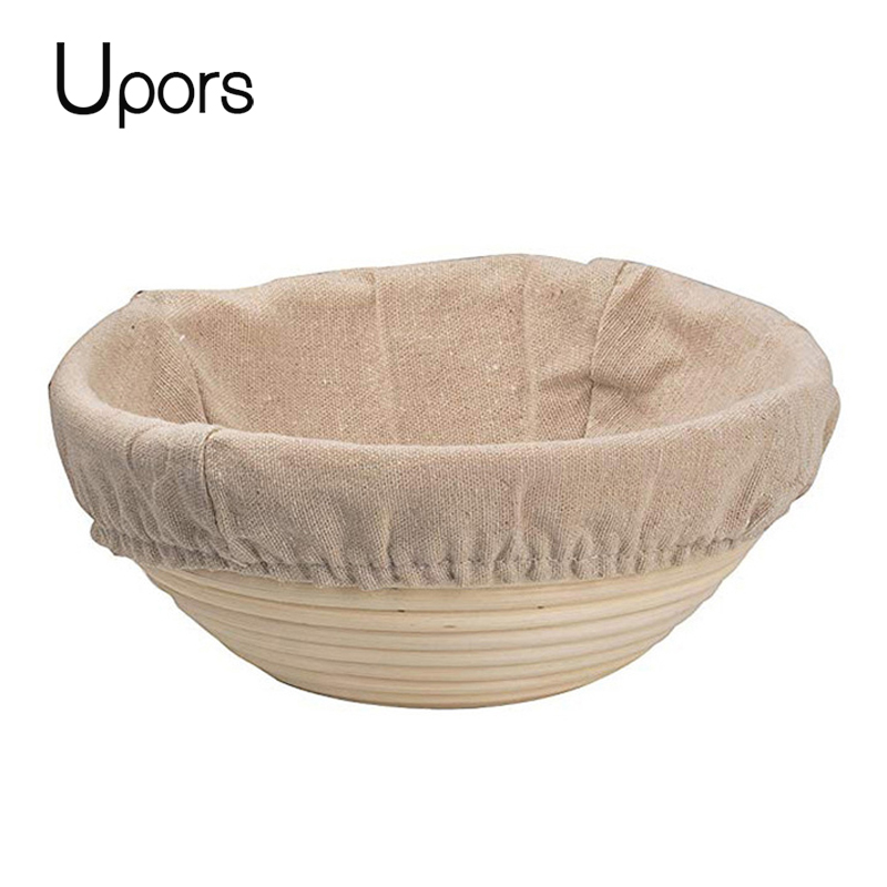 Crepe Maker Griddle - UPORS Rattan Ekmek Mayalama Sepeti Doğal