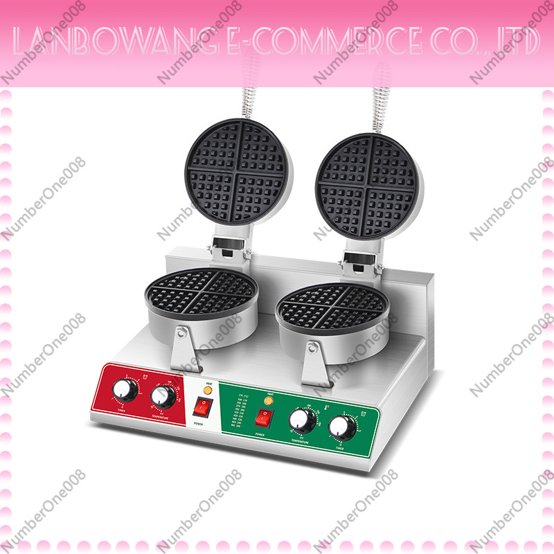 Crepe Maker Griddle - Döner Waffle Makinesi Yapışmaz Waffle Demir