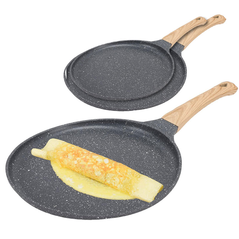 Crepe Maker Griddle - Seramik Kaplama Yumurta Krep Tavası 20/24/28cm