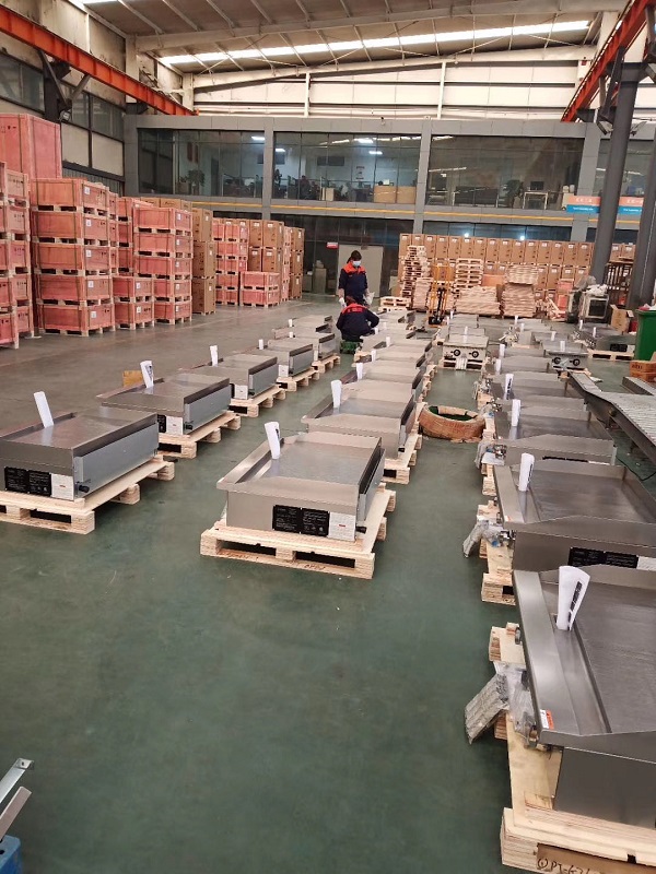 Commercial Kitchen Griddle - 36 İnç 3 Ocaklı Ticari Izgara,