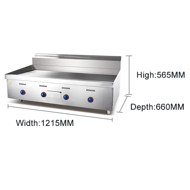 Gazlı Düz Izgara Ticari Restor - Commercial Kitchen Griddle incelemesi ve fiyatı