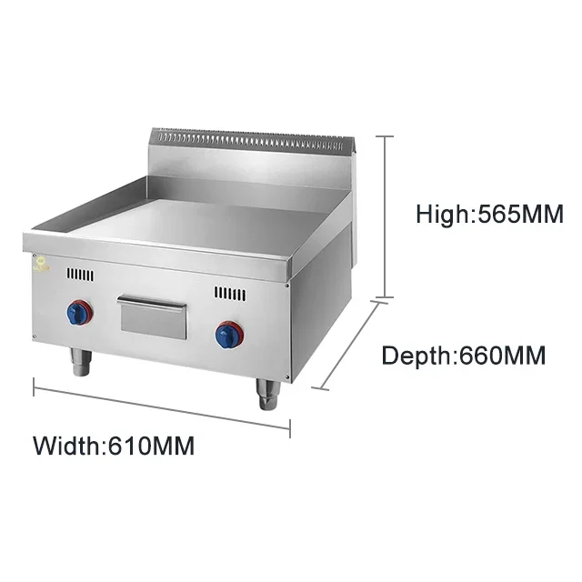 Gazlı Düz Izgara Ticari Restor - Commercial Kitchen Griddle incelemesi ve fiyatı