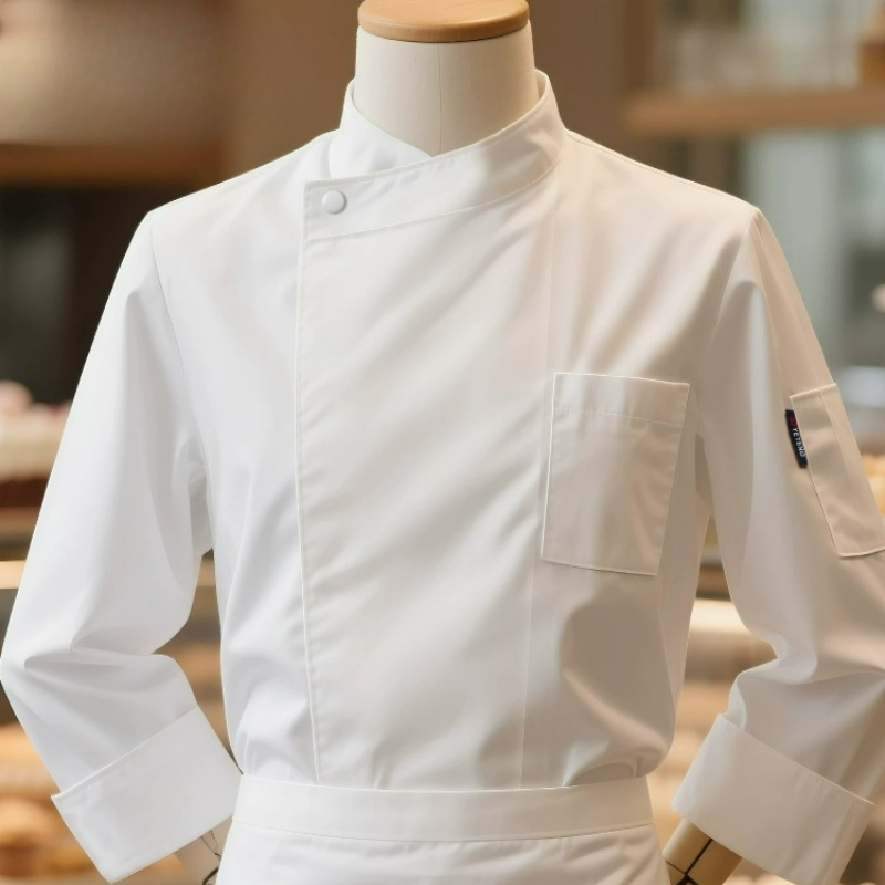 Şef Ceketi Kısa/Uzun Kollu Saf - Commercial Kitchen Services incelemesi ve fiyatı
