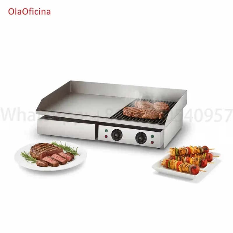 Profesyonel Elektrikli Izgara  - Commercial Kitchen Griddle incelemesi ve fiyatı