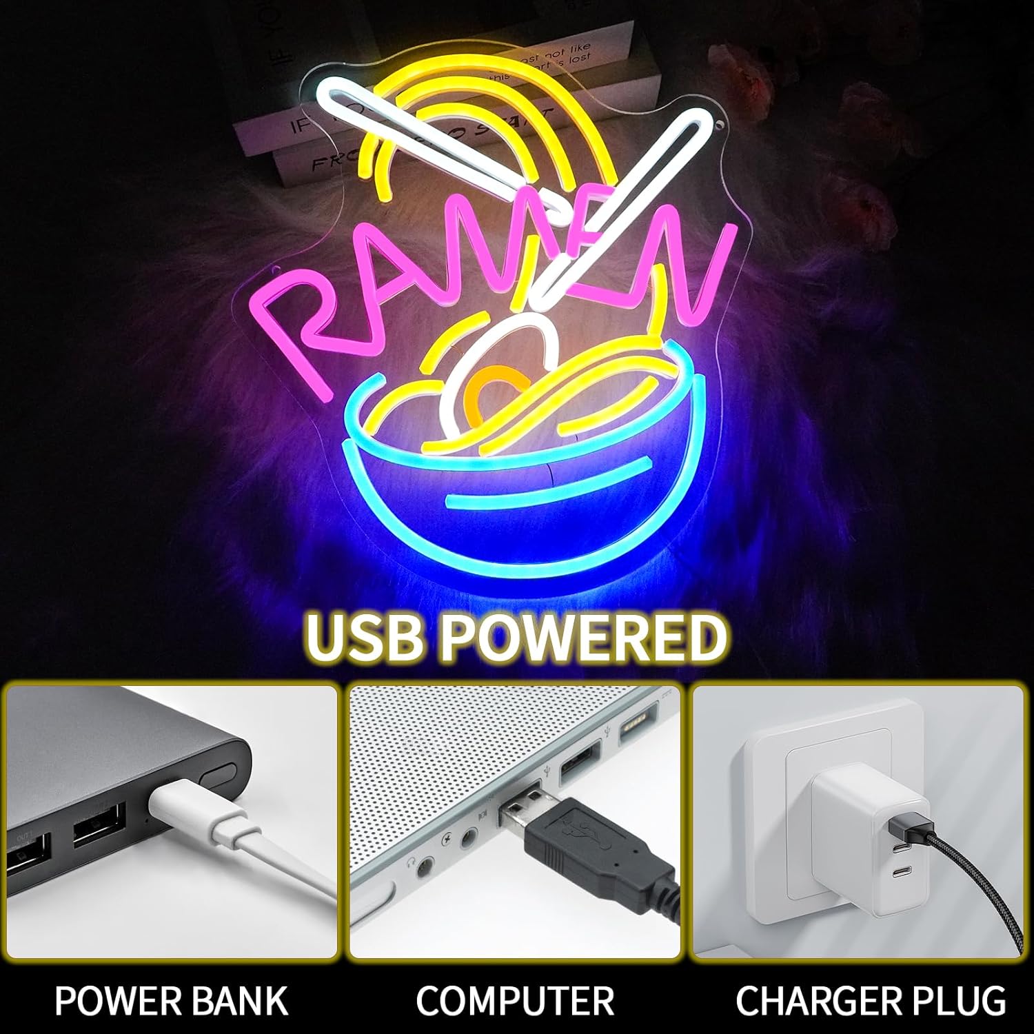 Kısılabilir Ramen Neon Işığı U - Commercial Kitchen Japanese incelemesi ve fiyatı