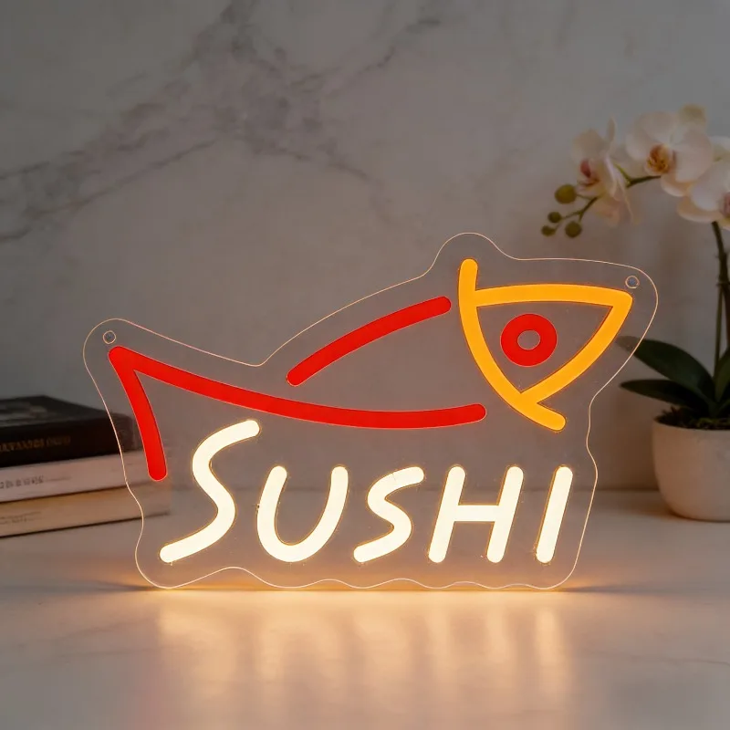 LED Suşi Balığı Şeklinde Neon  - Commercial Kitchen Japanese incelemesi ve fiyatı