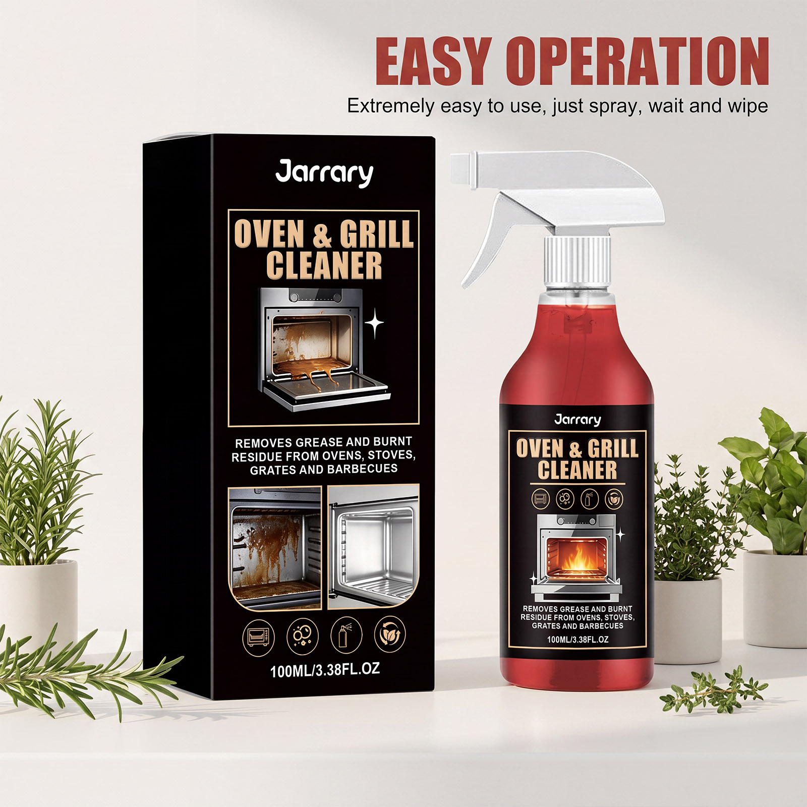 Fırın Izgarası Yağ Sökücü Spre - Commercial Kitchen Grease Cleaner incelemesi ve fiyatı
