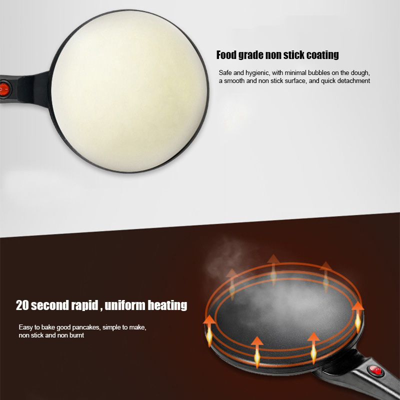 Tek Taraflı Isıtmalı Elektrikl - Crepe Maker Griddle incelemesi ve fiyatı