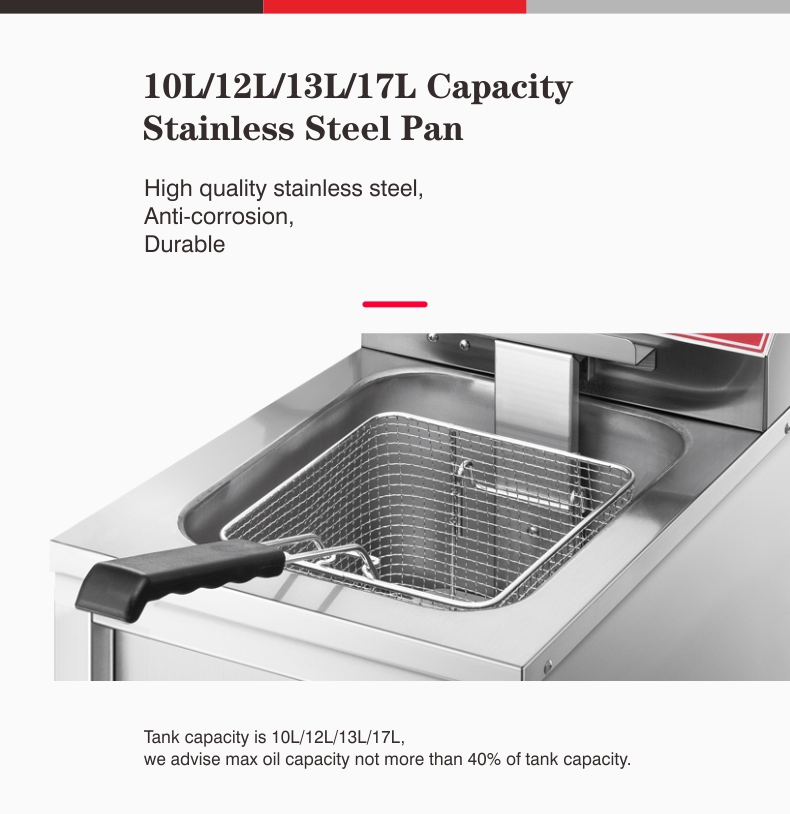 Elektrikli Fritözler Ticari Fr - Commercial Kitchen Induction incelemesi ve fiyatı